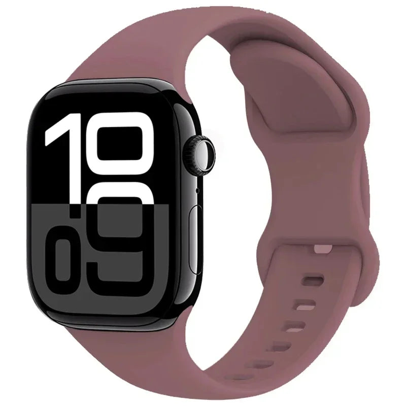 Apple Watch Sport Silicone Band (40–49mm, Series 11–Ultra)