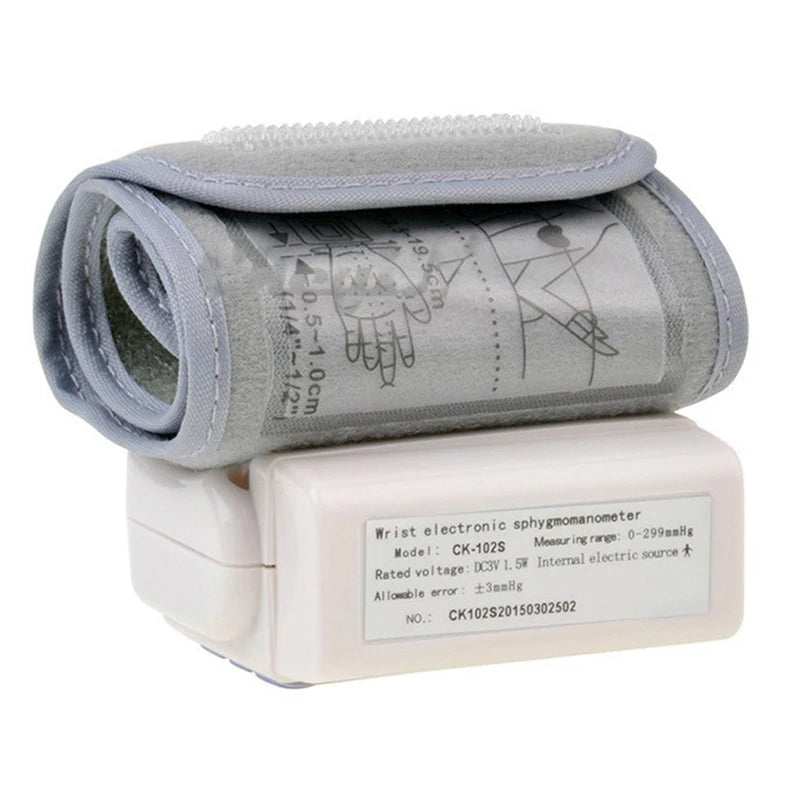 Digital Wrist Blood Pressure Monitor – Automatic BP & Heart Rate Pulse Meter