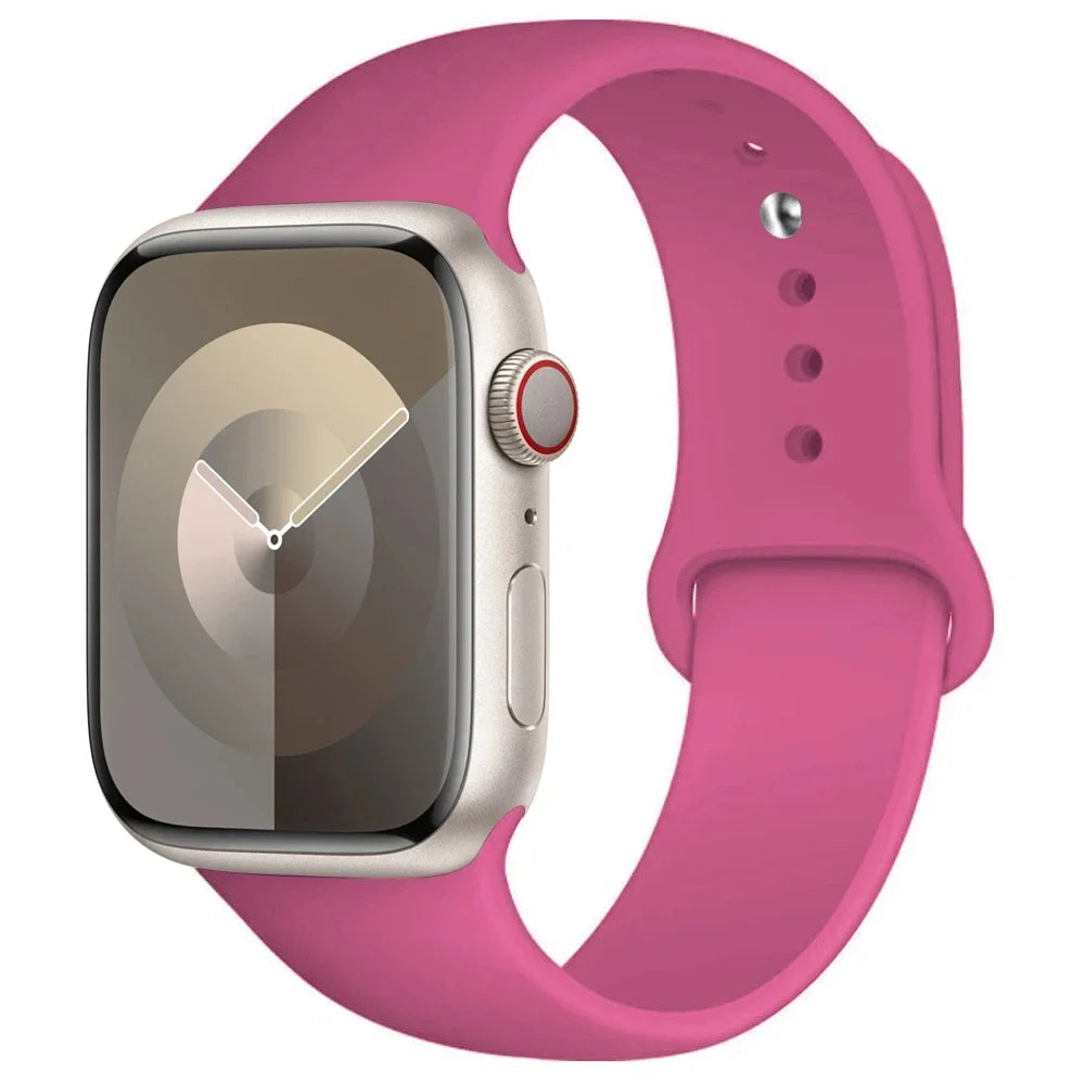 Apple Watch Silicone Sport Band (38–49mm)
