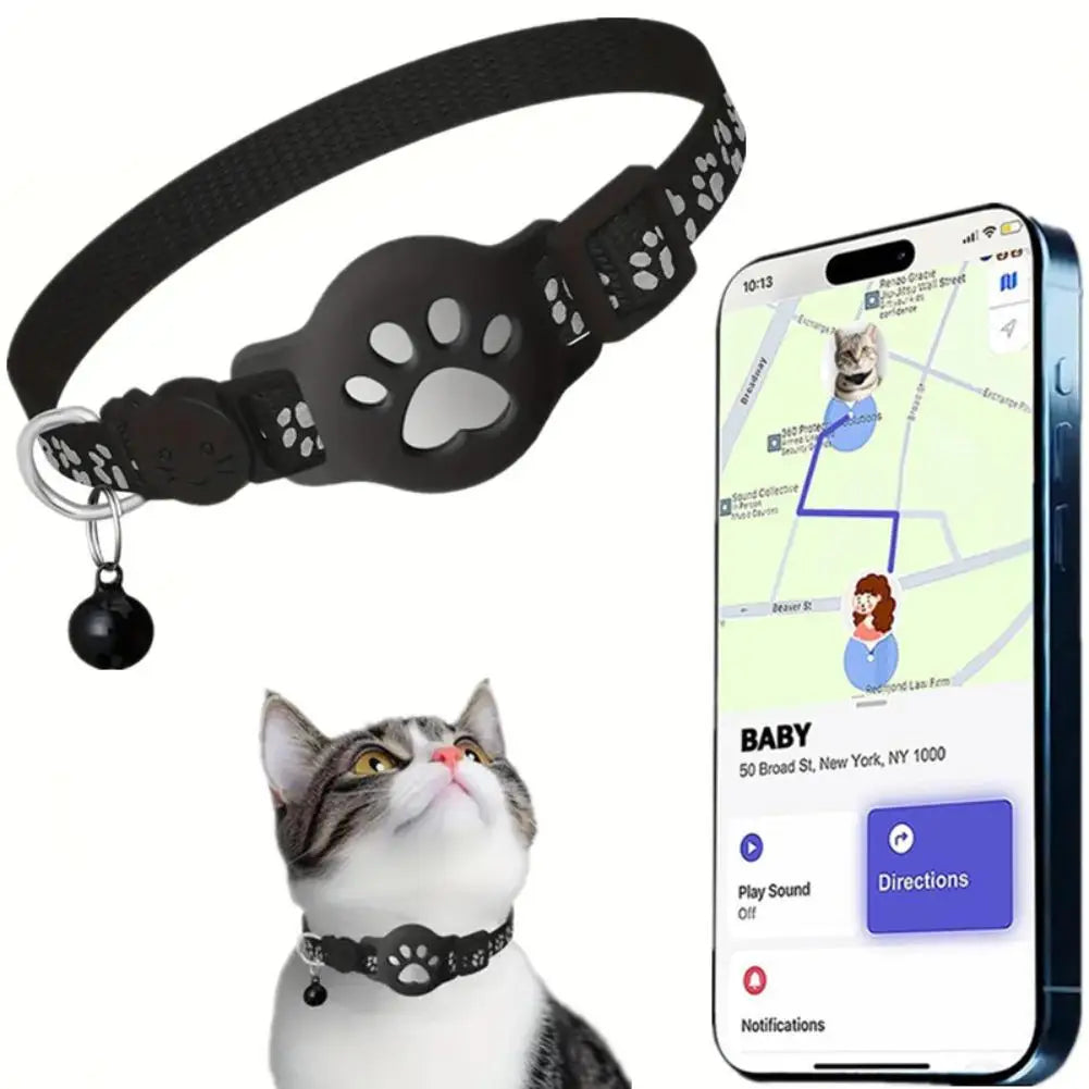 Cat & Dog GPS Tracker Collar – Waterproof, Adjustable, Anti-Lost