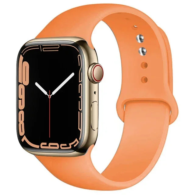 Apple Watch Silicone Sport Band (38–49mm, Series 11–Ultra3)
