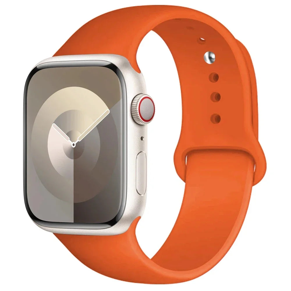 Apple Watch Silicone Sport Band (38–49mm)