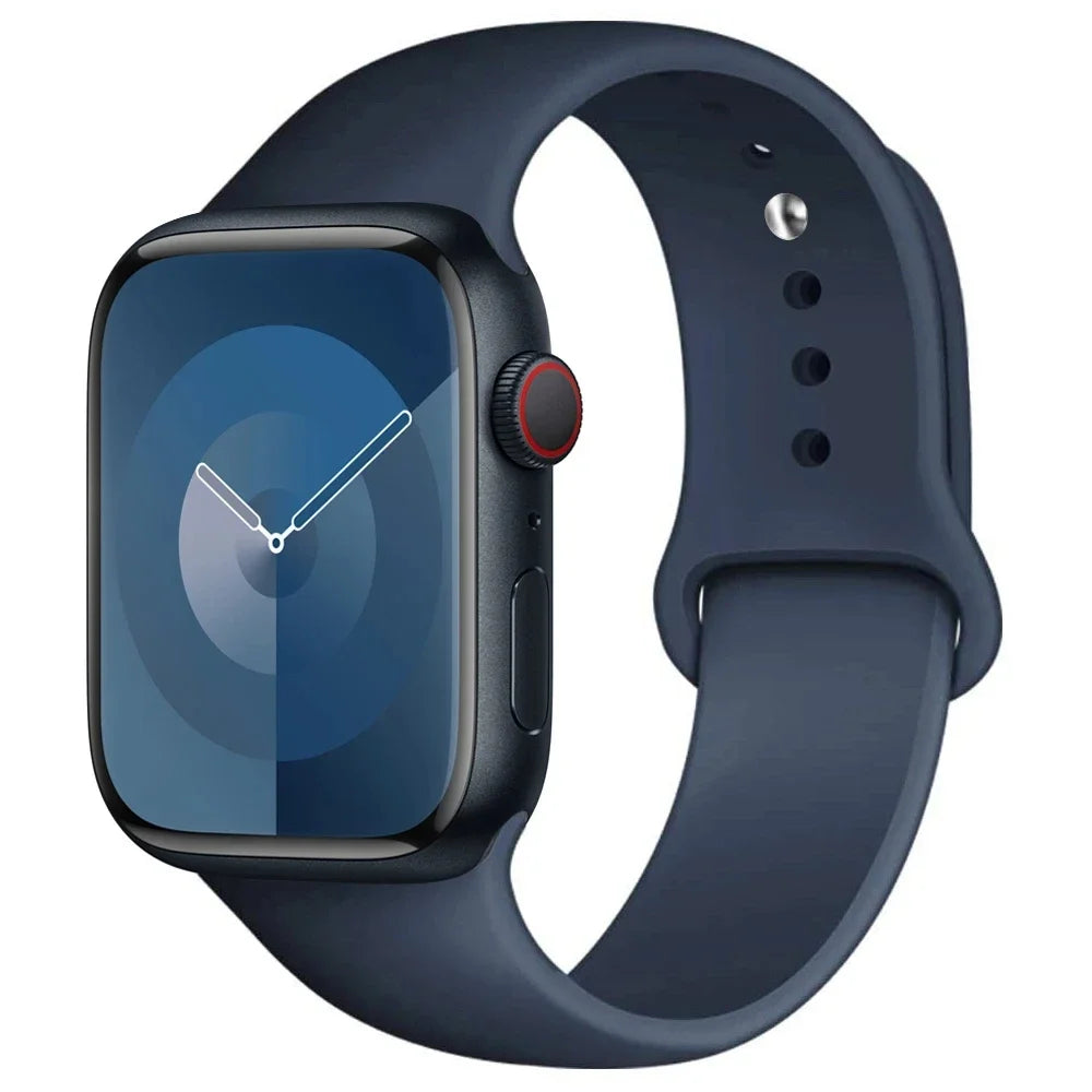 Apple Watch Silicone Sport Band (38–49mm)