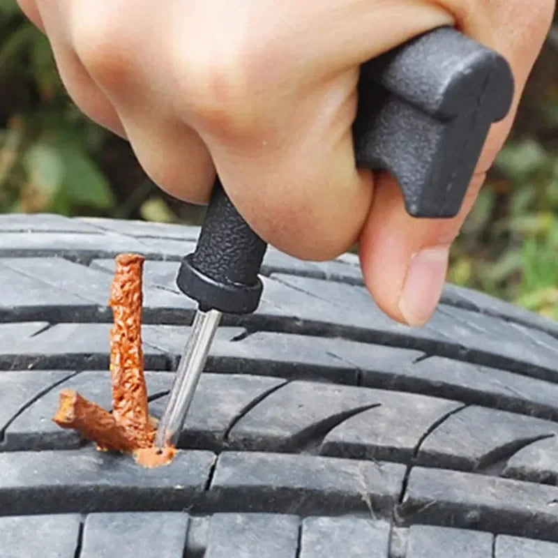 Car Tire Repair Kit (5–50 pcs) – Tubeless Plug Tool Set for Car/Motorcycle/Truck