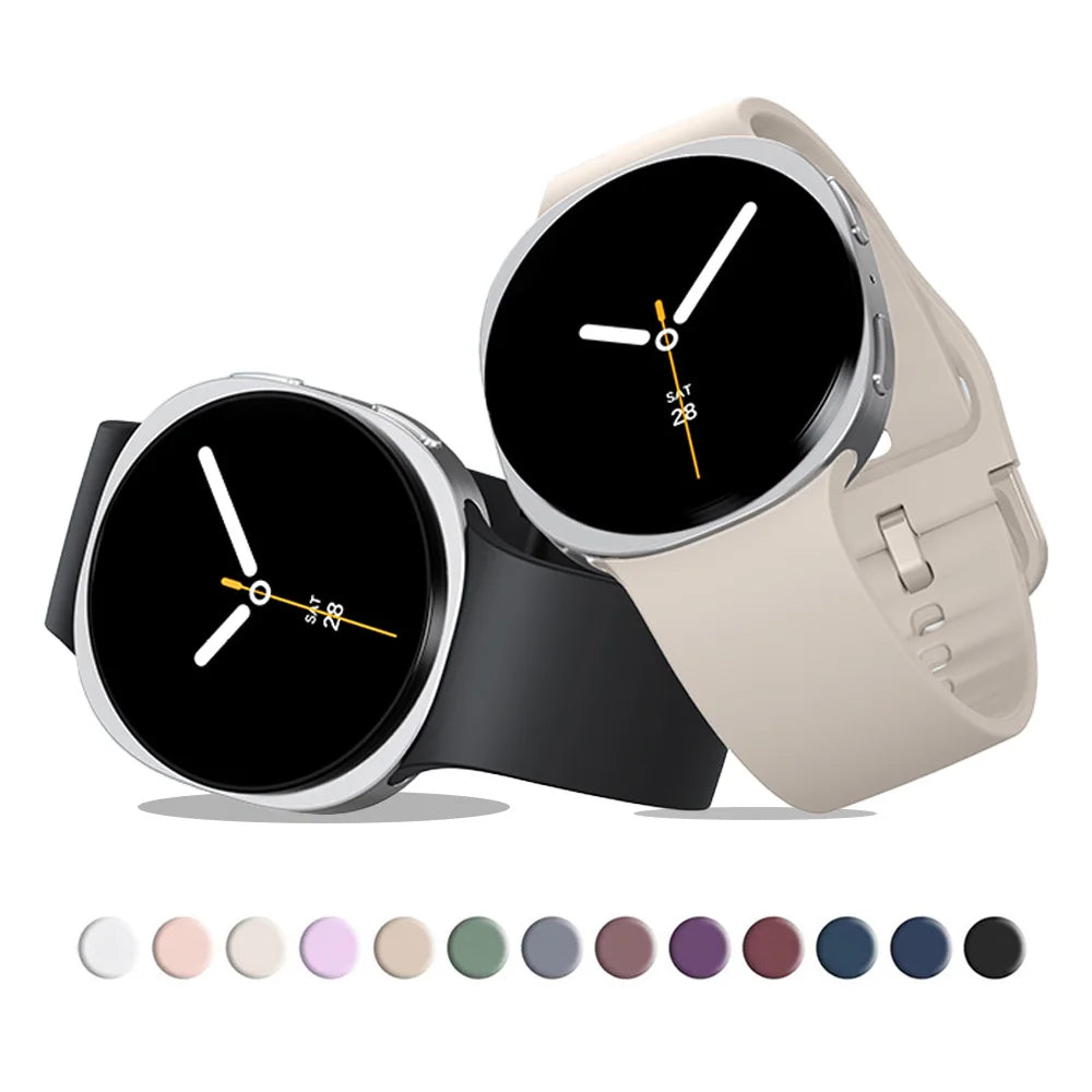 Samsung Galaxy Watch 8 Silicone Sport Band (40–46mm)