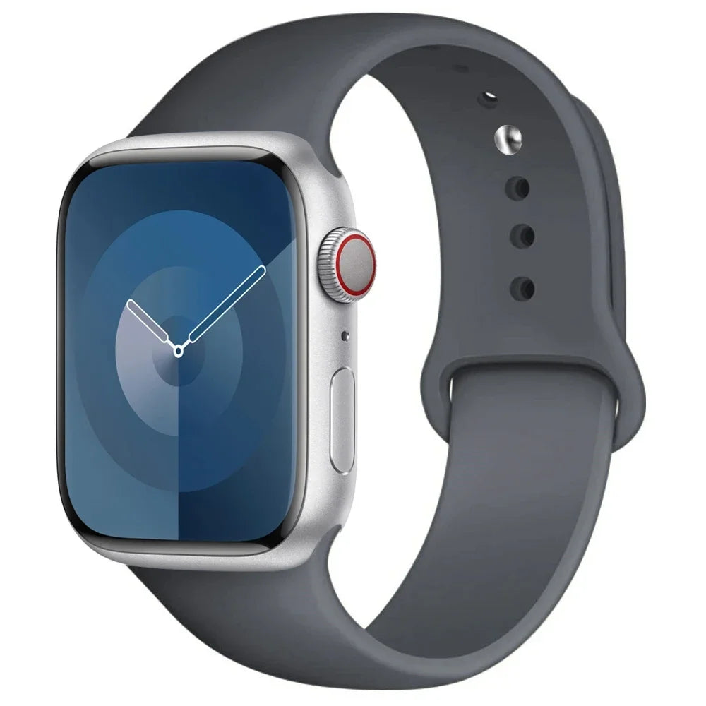 Apple Watch Silicone Sport Band (38–49mm)
