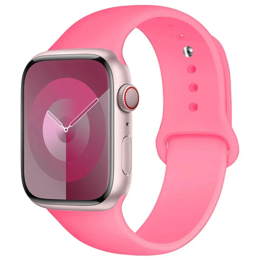 Apple Watch Silicone Sport Band (38–49mm)
