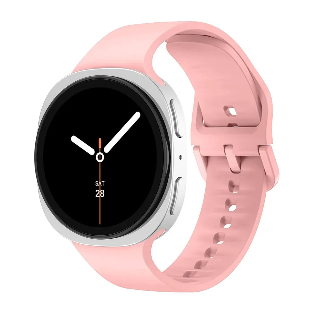Samsung Galaxy Watch 8 Silicone Sport Band (40–46mm)