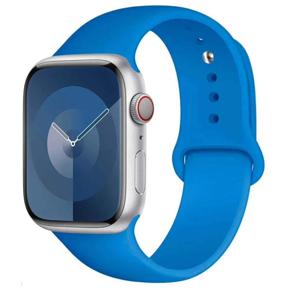 Apple Watch Silicone Sport Band (38–49mm)