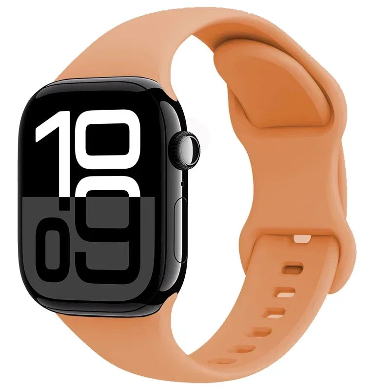 Apple Watch Silicone Strap (40–49mm, All Series)