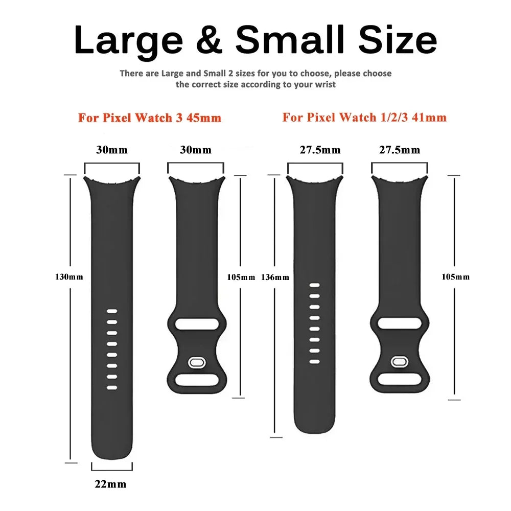 Google Pixel Watch Silicone Strap (41–45mm)