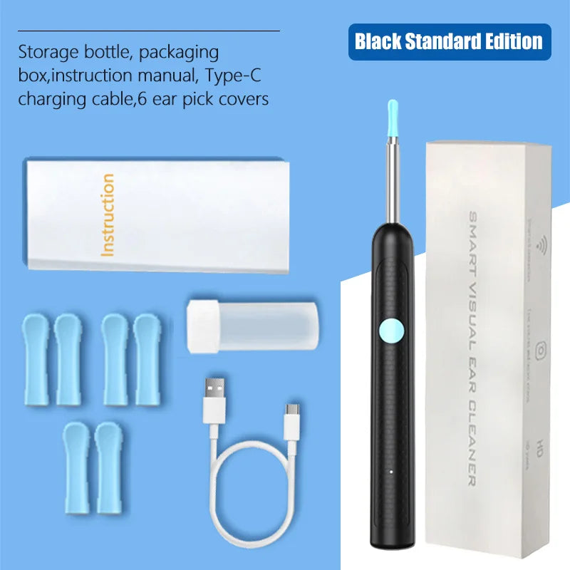 025 Upgraded Visual Ear Wax Remover: Safe Ear Endoscope with 5MP Camera