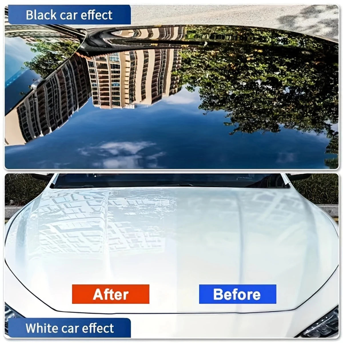 3-in-1 Car Ceramic Nano Coating  Hydrophobic Paint Polish & Protection