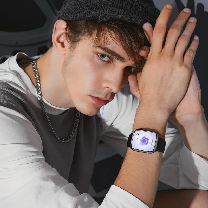 Apple Watch Silicone Sport Band (38–49mm, Series 11–Ultra3)