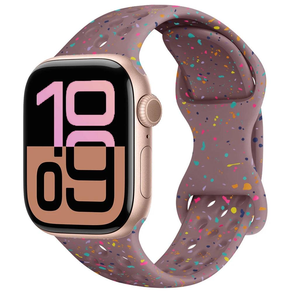 Apple Watch Silicone Strap (40–49mm, All Series)