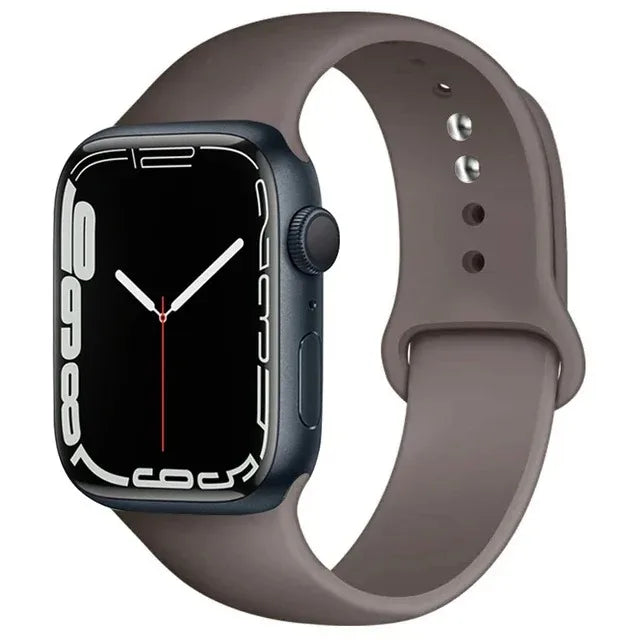 Apple Watch Silicone Sport Band (38–49mm, Series 11–Ultra3)