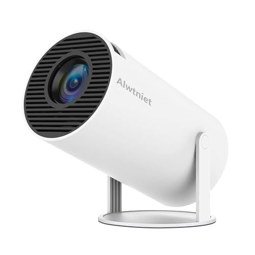 Magcubic HY300 Pro – compact projector with Android 14, 8K support, WiFi 6, and Bluetooth 5.4. Perfect for home cinema and outdoor use
